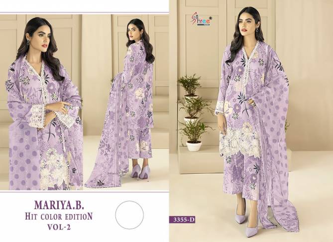 Shree Maria B Hit Color Edition Vol 2 Cotton Pakistani Suits Catalog
